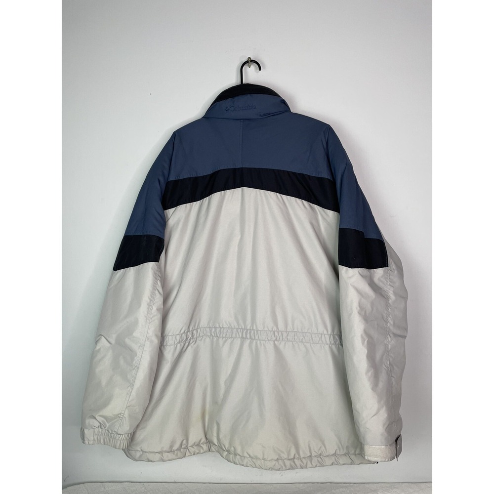Columbia Nylon Insulated Jacket Full zip Hood Coat RN 69724 Sz Xxl - Picture 2 of 4